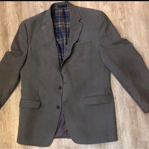 Lauren Ralph Lauren Men’s Blazer Size 44L Gray Made In Vietnam Polyester Jacket